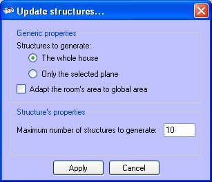 Building automatic generation window